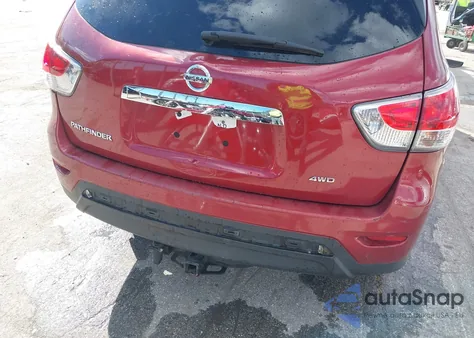 2014 Nissan Pathfinder S z USA, uszkodzony, nr VIN 5N1AR2MM2EC719481